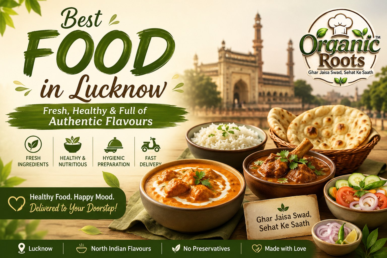 Best Food in Lucknow – Fresh, Healthy & Full of Authentic Flavours