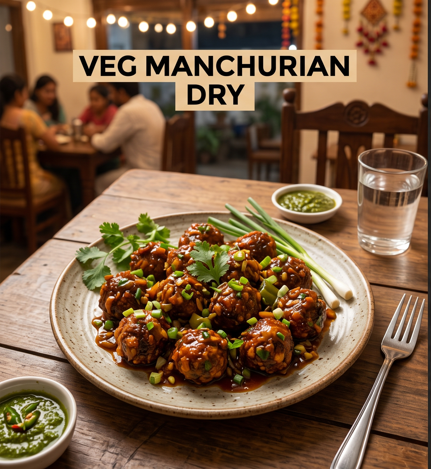 Veg manchurian Dry/ Gravy