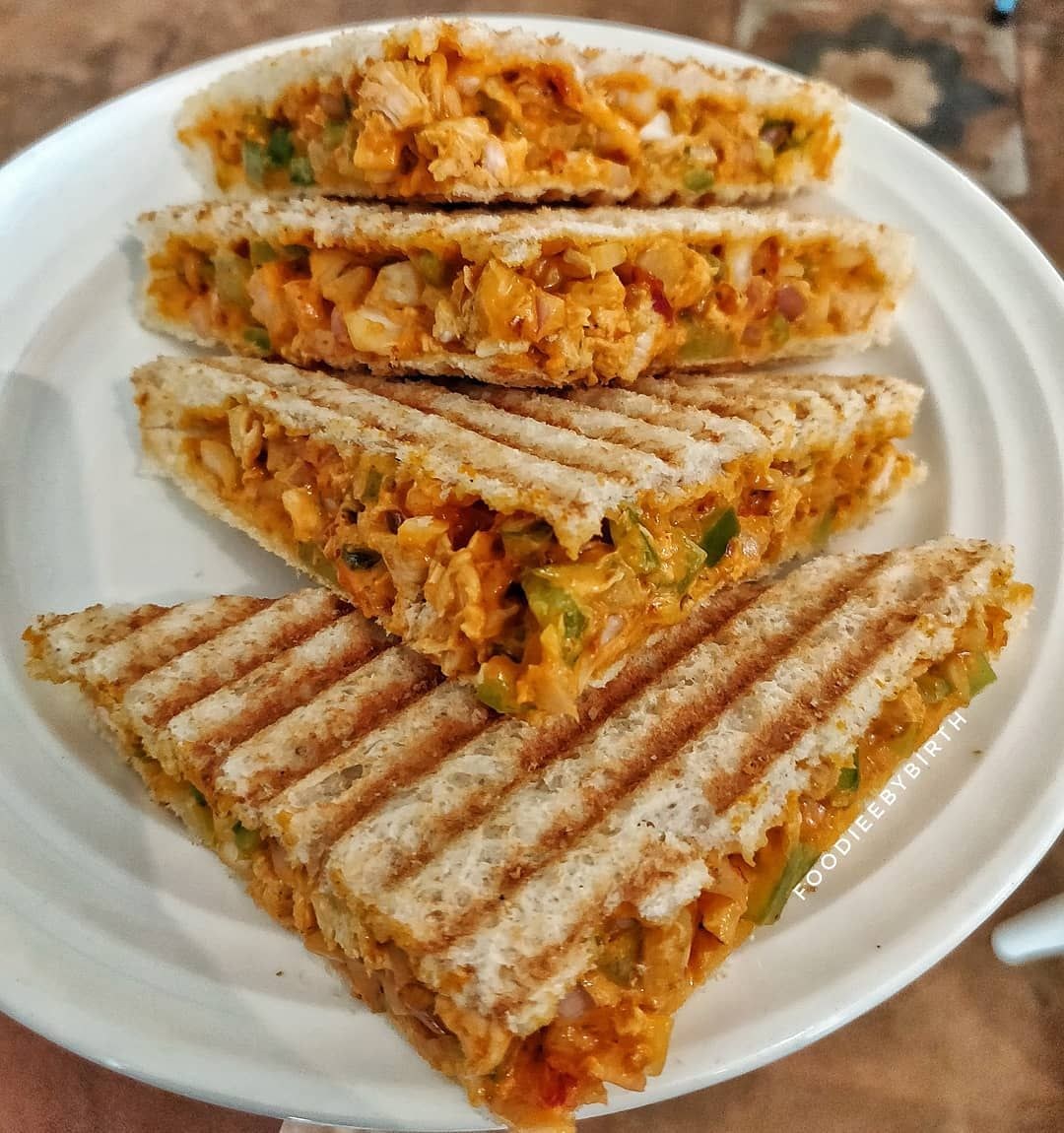 Grill Chicken Tikka Sandwich