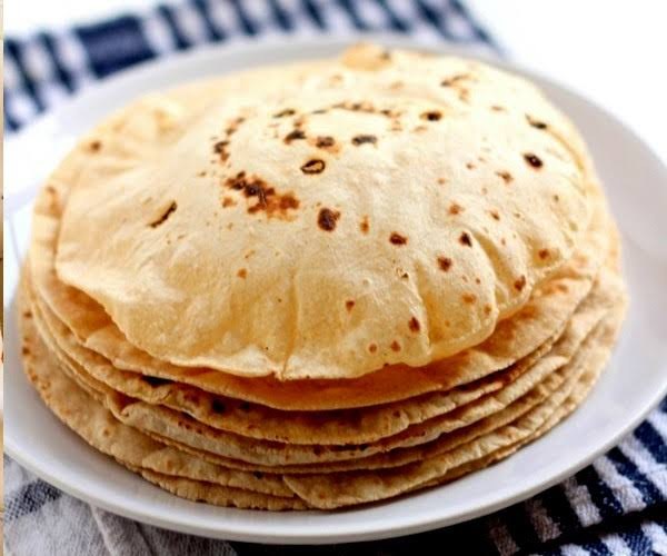 Tawa Roti with Butter