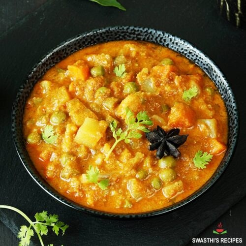 Veg Kurma Matar
