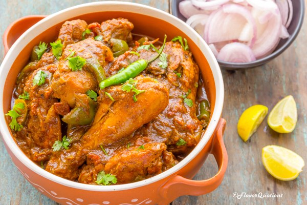 Chicken Kadhai (4 pc)