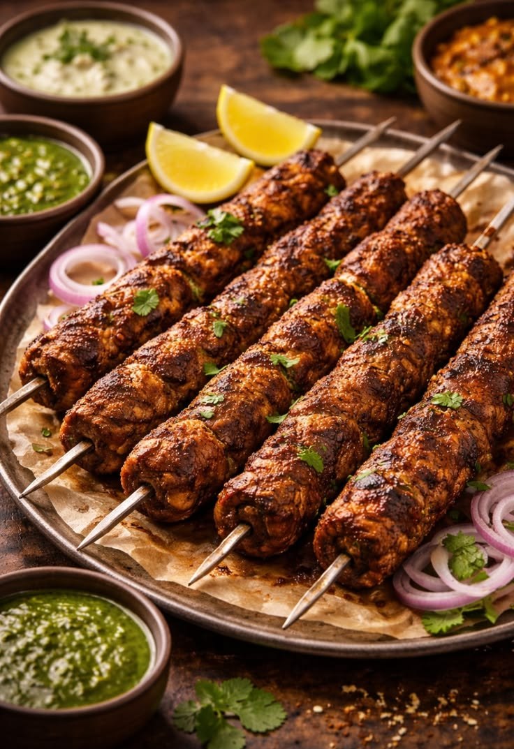 Veg Seekh Kabab (6 pc)