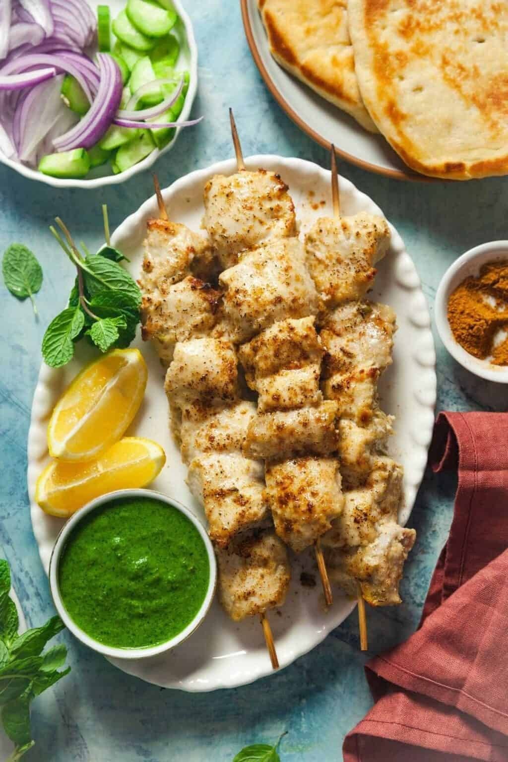 Chicken Malai Tikka (8 pc)