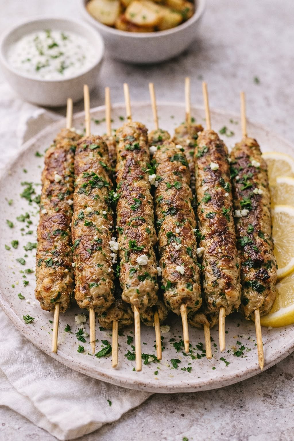 Chicken Seekh Kabab (6 pc)